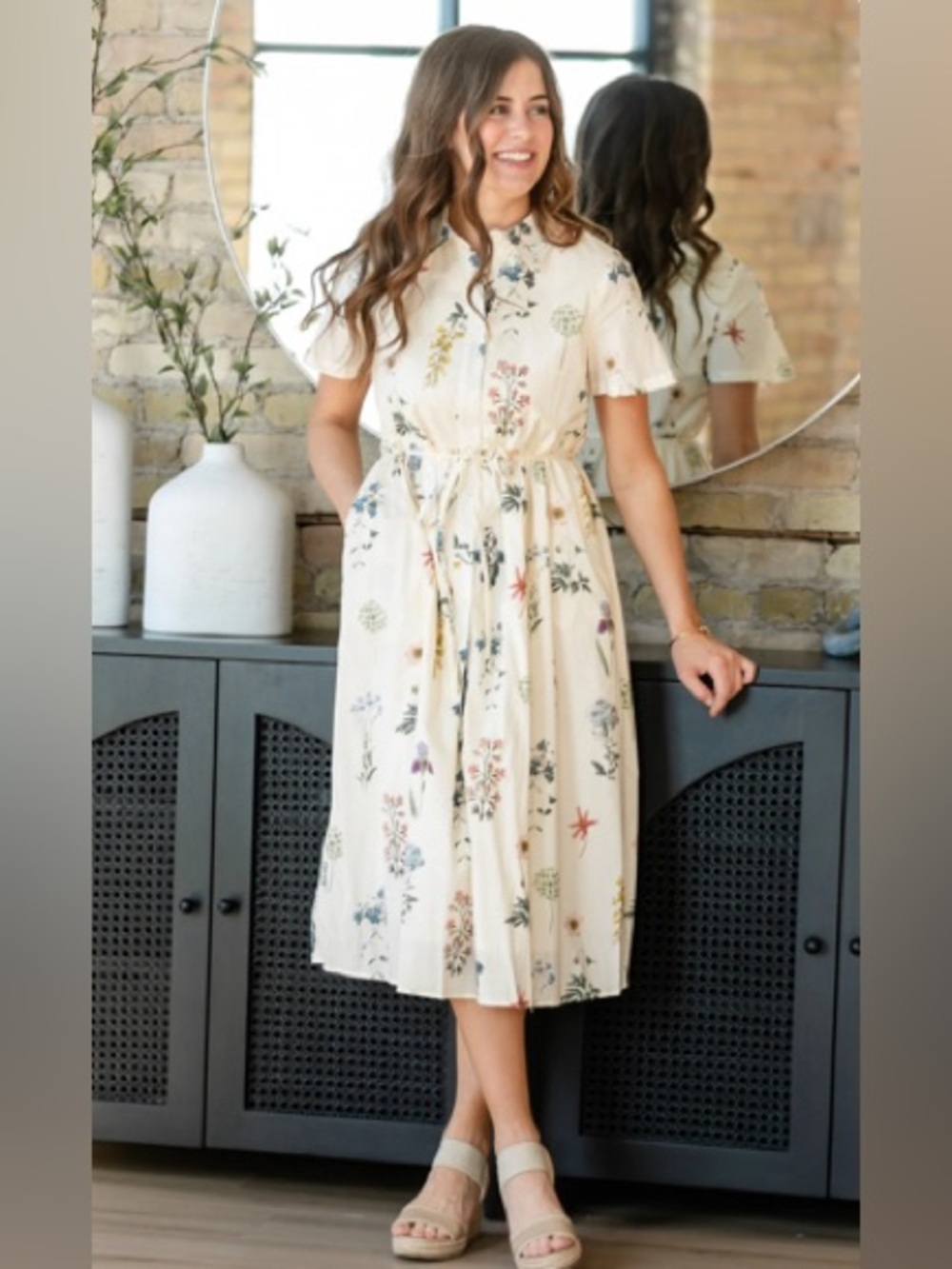 NWOT beautiful floral dress